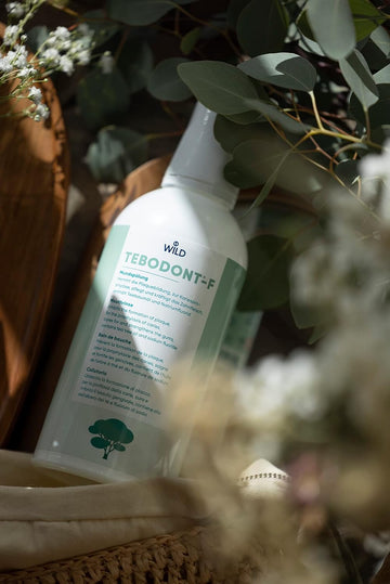 Tebodont Mouthrinse, Inhibits The Formation Of Plaque, Cares For And Strengthens The Gums, Contains Tea Tree Oil, Without Fluoride