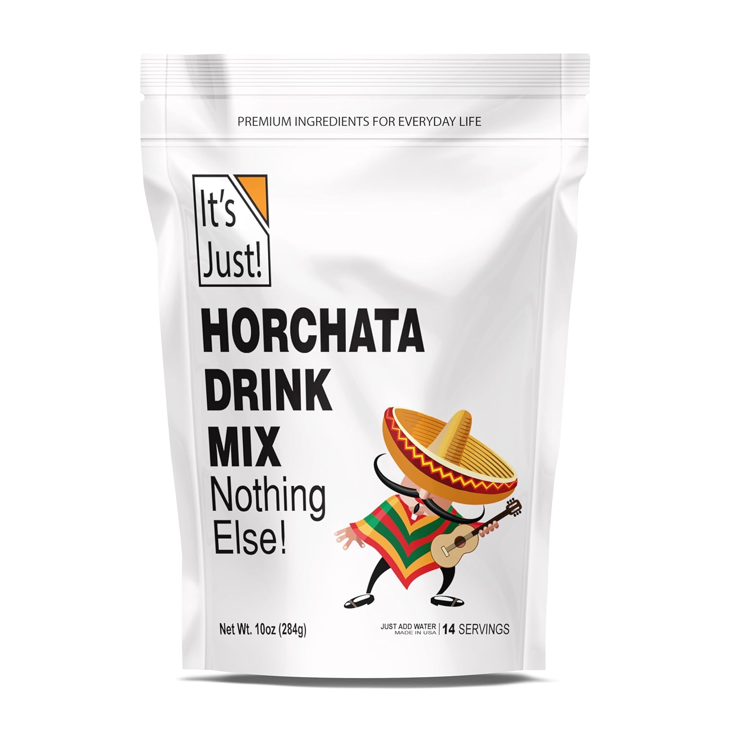 It'S Just - Horchata Drink Mix, Just Add Water, Makes 1 Gallon, Traditional Mexican Flavor, Gluten-Free, Non-Gmo, Made In Usa, 10Oz