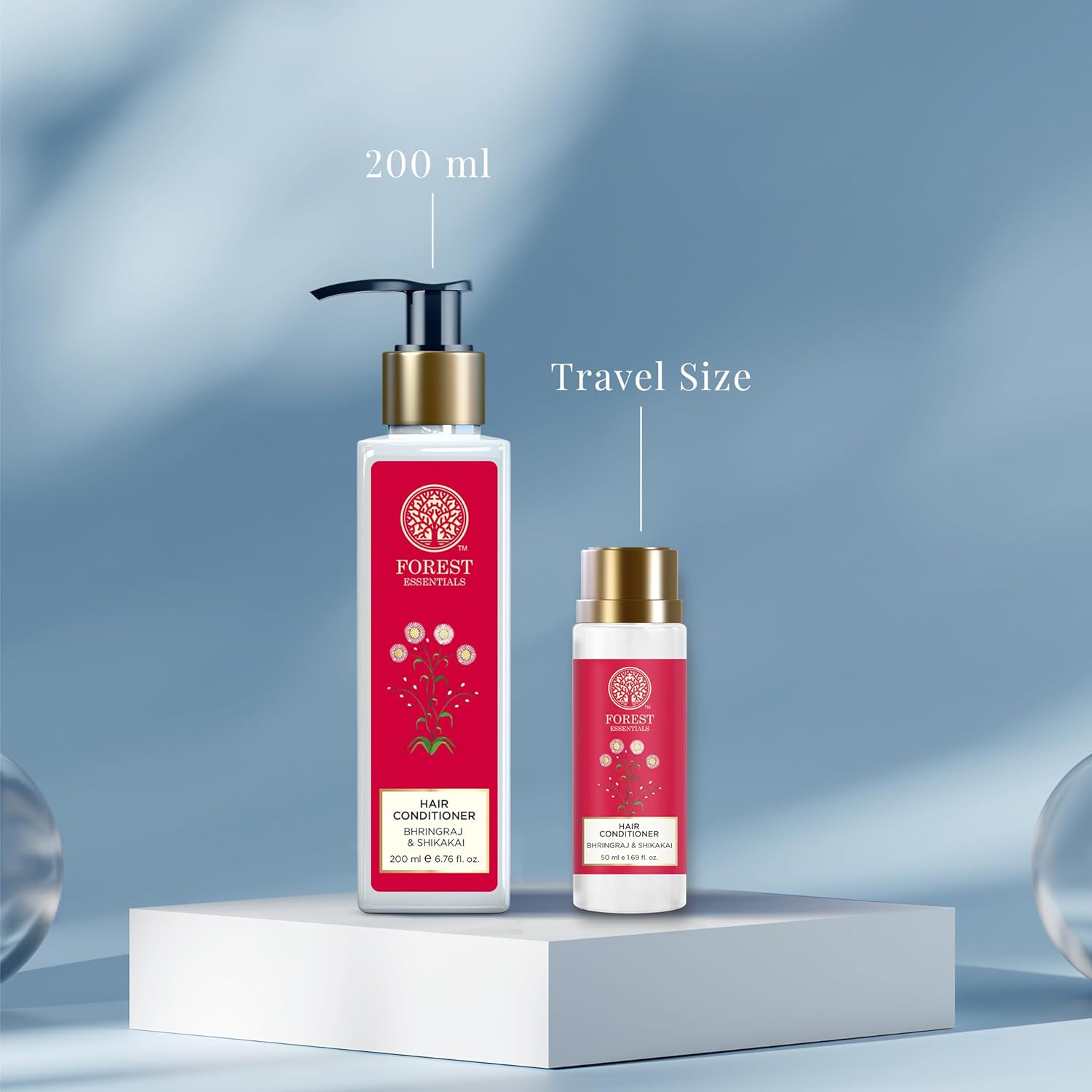 Forest Essentials Hair Conditioner Bhringraj And Shikakai, 50Ml : Beauty & Personal Care