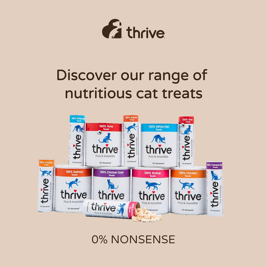 Thrive Cat 100% Chicken Treats 25G (Pack Of 4)