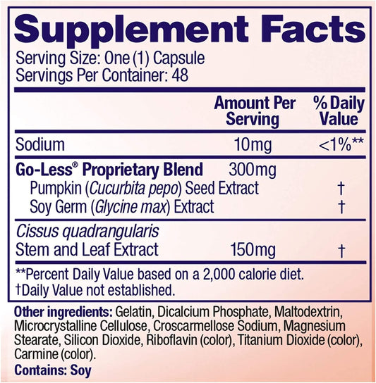 AZO Bladder Control with Go-Less? & Weight Management Dietary Supplement | Helps Reduce Occasional Urgency* | Promotes Healthy Metabolism* | Supports a Good Night?s Sleep* | 48 Capsules