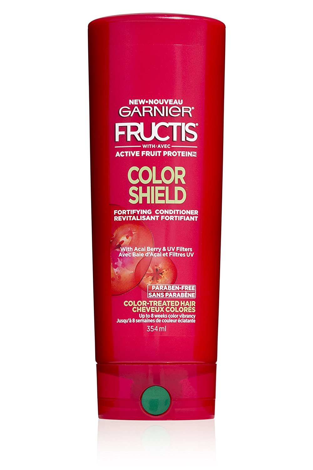 Garnier Fructis Color Shield Anti-Fade Conditioner For Color Treated Hair, 12 Fl Oz, 1 Count (Packaging May Vary)