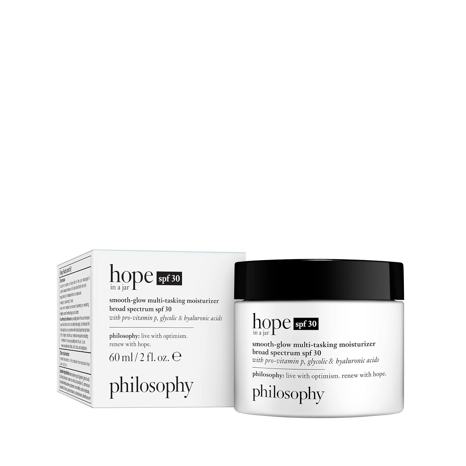 philosophy hope in a jar moisturizer with spf 30, 2 oz