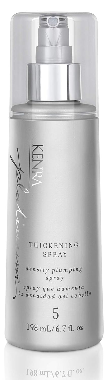 Kenra Platinum Thickening Spray 5 | Volumizing Styler | Desnsity Plumping Spray | Increases Hair Thickness Up To 96% | Humidity Protection & Frizz Taming | All Hair Types