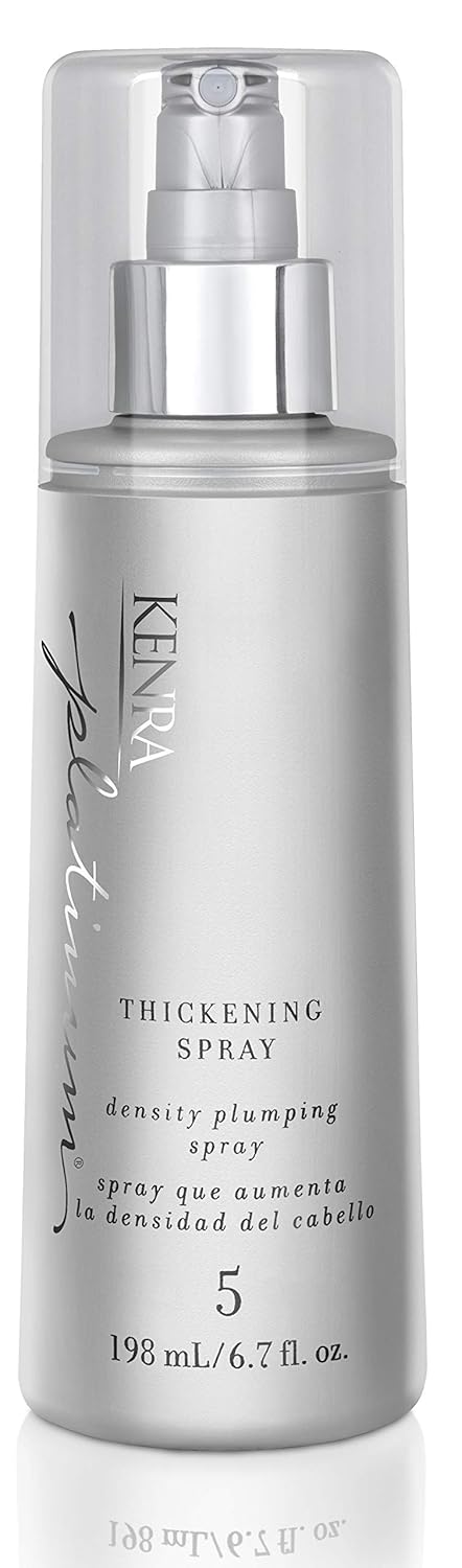 Kenra Platinum Thickening Spray 5 | Volumizing Styler | Density Plumping Spray | Increases Hair Thickness Up To 96% | Humidity Protection & Frizz Taming | All Hair Types