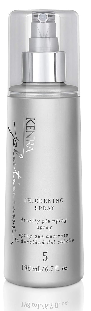 Kenra Platinum Thickening Spray 5 | Volumizing Styler | Density Plumping Spray | Increases Hair Thickness Up To 96% | Humidity Protection & Frizz Taming | All Hair Types