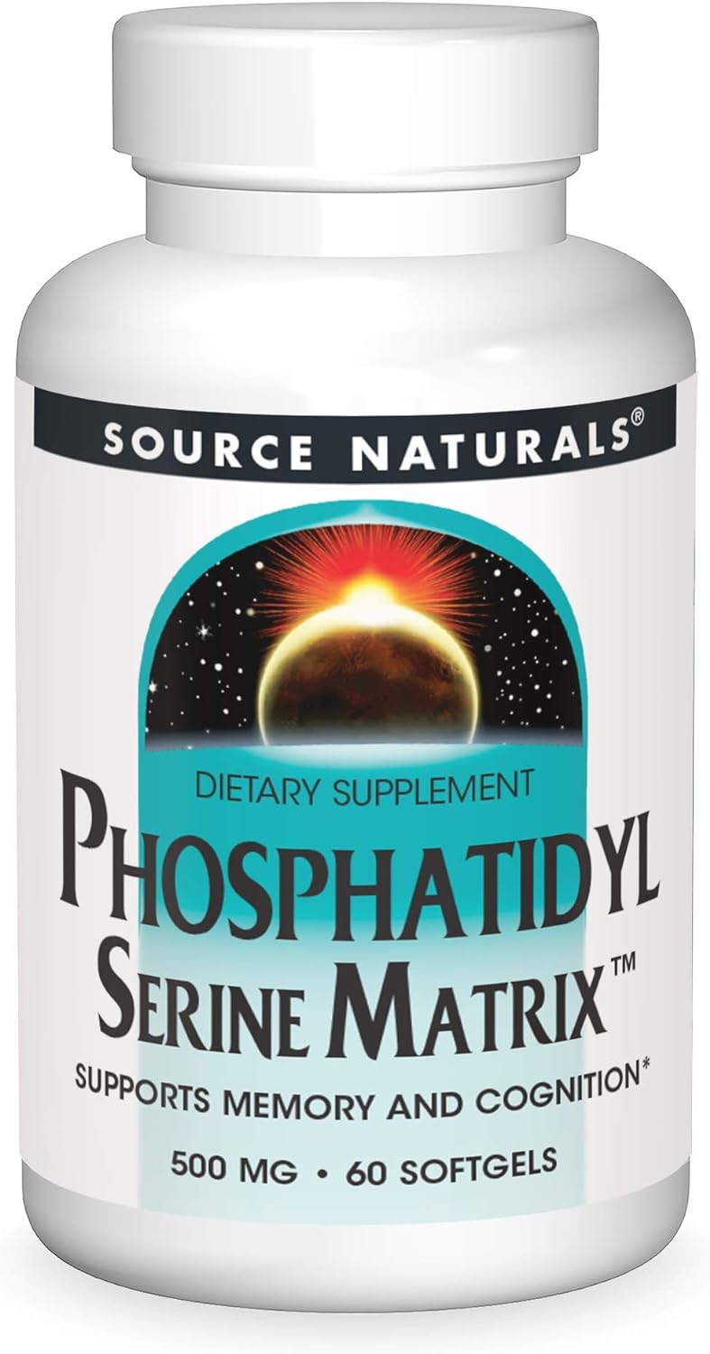 Source Naturals Phosphatidyl Serine Matrix 500Mg - 60 Softgels