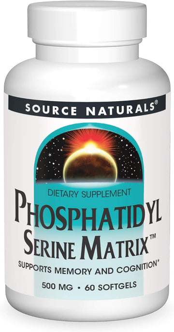 Source Naturals Phosphatidyl Serine Matrix 500Mg - 60 Softgels
