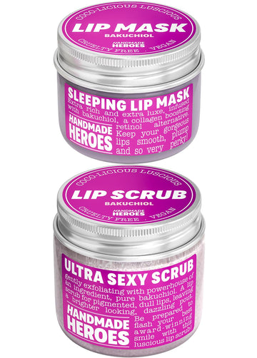 Save 10% Bakuchiol Lip Bundle - Bakuchiol Lip Scrub and Lip Mask