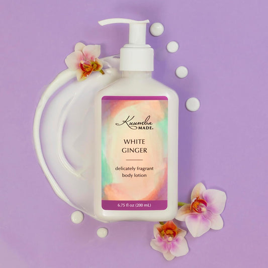 Kuumba Made White Ginger Body Lotion, 6.75 Fz
