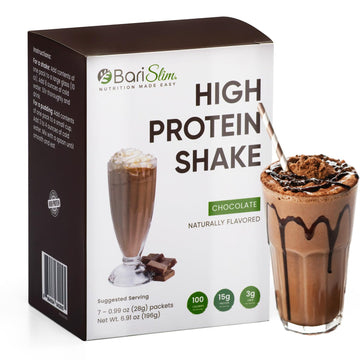 Barislim High Protein Shake - Delicious & Nutritious Meal Replacement Shake - Low Sugar & Carb - Formulated For Bariatric Patients & Post-Weight Loss Surgery Support | Carmel Caffe Latte (9 Oz)
