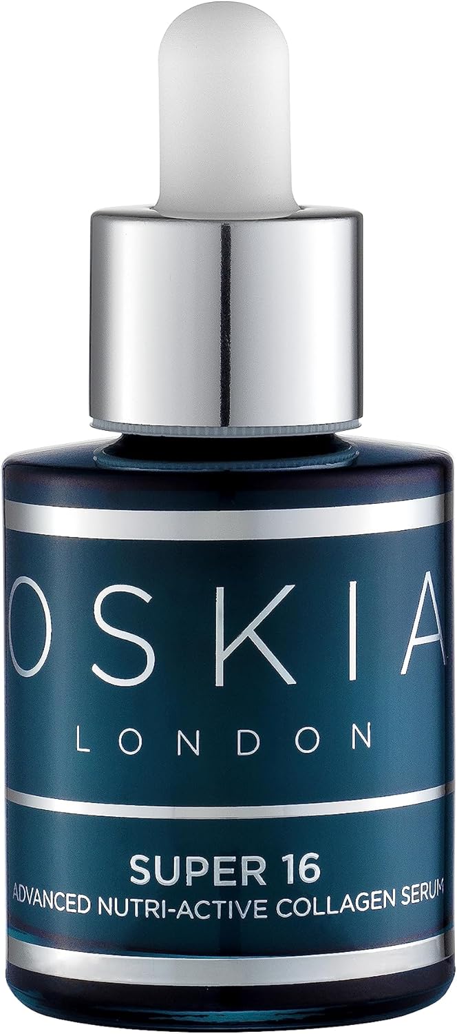 Oskia Super 16 Pro-Collagen Serum – Anti-Aging Serum With Bakuchiol & Hyaluronic Acid