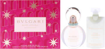 Bvlgari Rose Goldea Blossom Delight By Bvlgari For Women - 2 Pc Gift Set 1.7Oz Edp Spray, 2.5Oz Moisturizing Body Milk