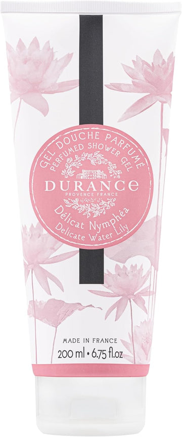 Durance Les Eternelles Natural Shower Gel For Women (200Ml) Delicate Water Lily Fragrance - Women'S Body Wash | Nourishes, Gently Cleanses, Hydrates & Softens Skin