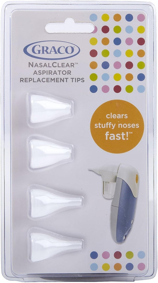 Graco NasalClear Aspirator Replacement Tips - 4 ct : Baby