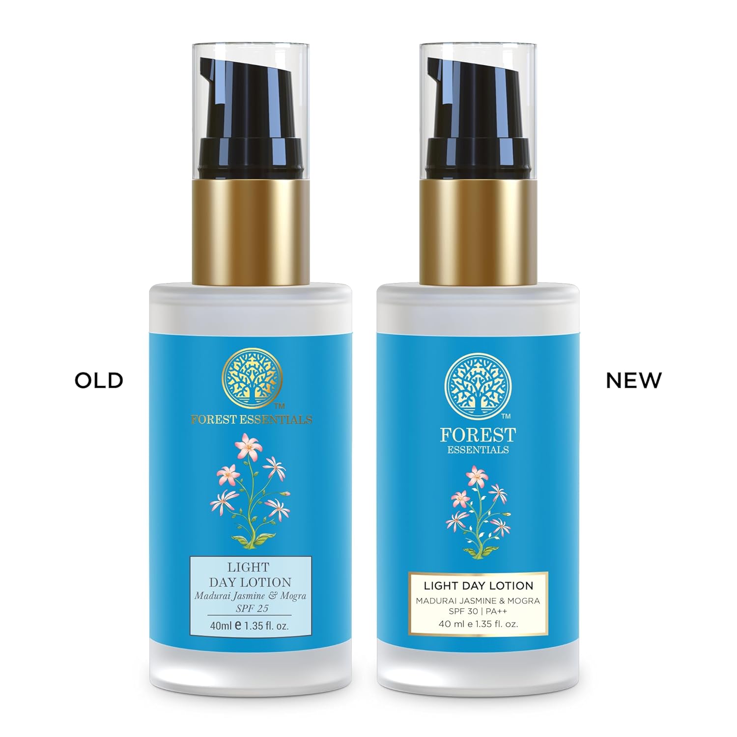 Forest Essentials Light Day Lotion - Madurai Jasmine & Mogra 40Ml : Body Lotions : Beauty & Personal Care