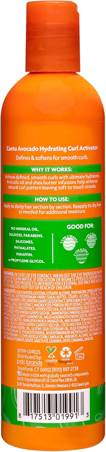 Cantu Grapeseed Curling Cream 340G