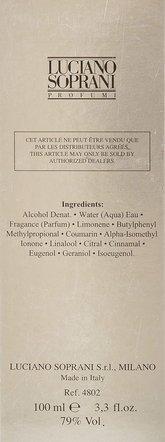 D Eau De Toilette Spray For Men, 3.4 Ounce