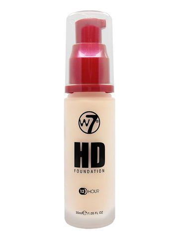 W7 HD Foundation - Rose Ivory