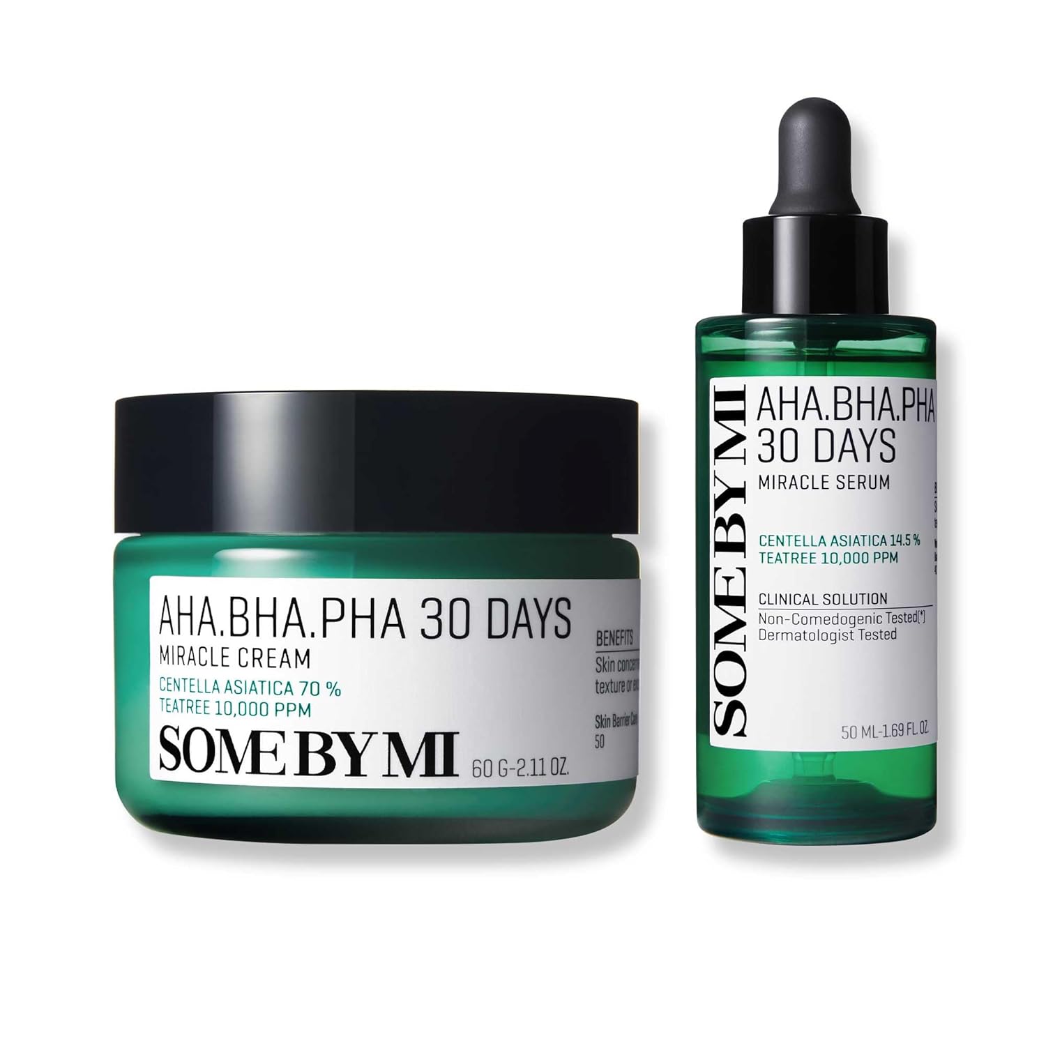 Some By Mi Aha Bha Pha 30 Days Miracle Cream Aha Bha Pha 30 Days Miracle Serum