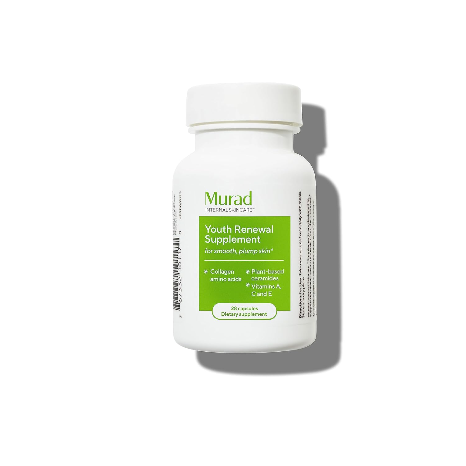 Murad Youth Renewal Supplement For Smooth, Plump Skin – Anti-Aging Beauty Supplement - Collagen And Ceramides Reduce Wrinkles And Fine Lines From Within