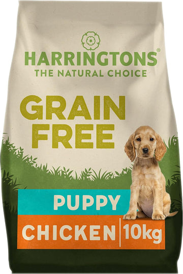 Harringtons Complete Grain Free Hypoallergenic Chicken & Sweet Potato Dry Puppy Food 10kg - Made with All Natural Ingredients?GFHYPC-10