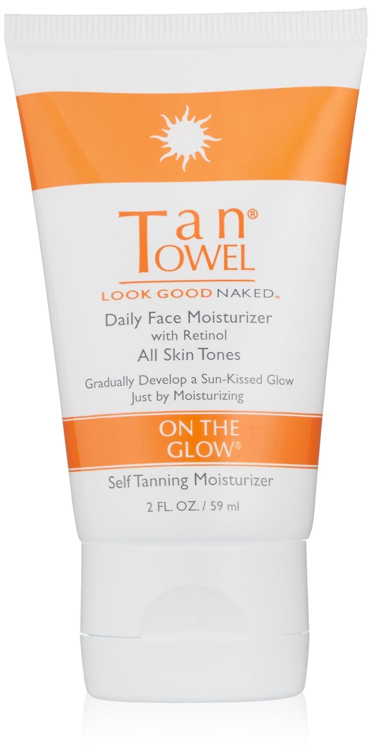 Tantowel On The Glow - Daily Face Moisturizer With Retinol - 2 Oz