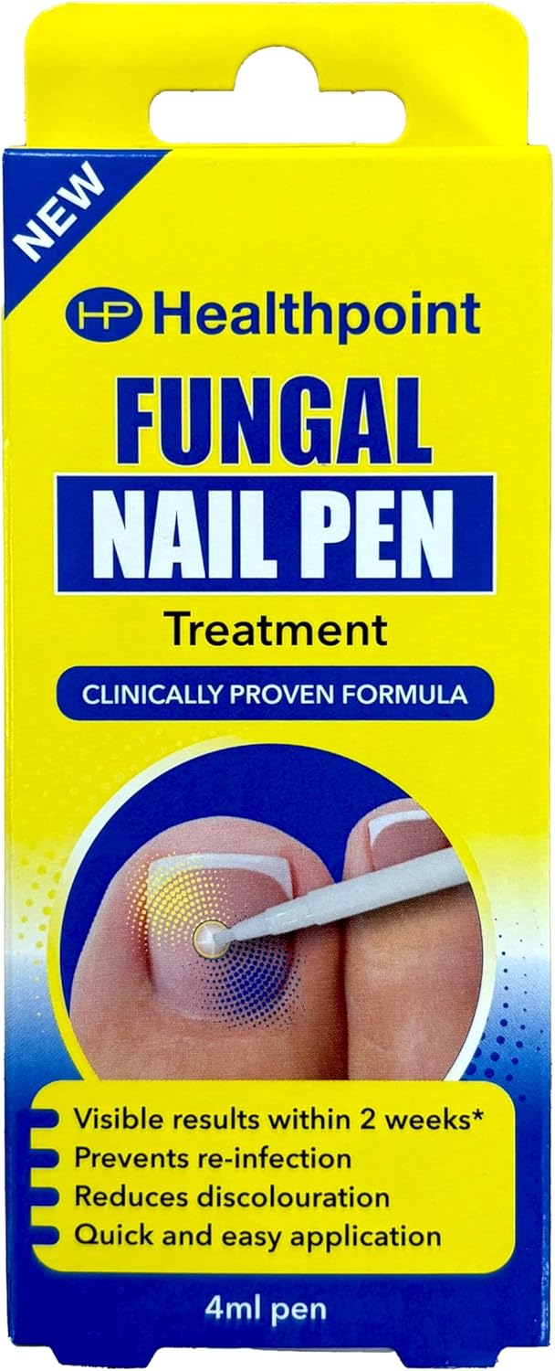 Healthpoint Fungal Nail Pen Treatment 4Ml, Prevents Spread Of Infection, Clinically Proven Formula, Reduces Discolouration, Quick And Easy Application, Results Within 2 Weeks