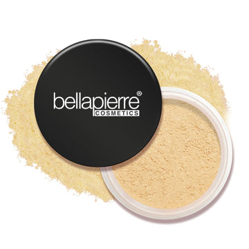 Bellapierre Mineral Foundation Spf 15 - Loose Powder Foundation | Vegan & Cruelty Free Natural Makeup | Full Coverage Matte Finish | Hypoallergenic | Oil & Talc Free - 0.32 Oz - Nutmeg