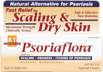 Psoriaflora® Psoriasis Cream 1 Oz., Triple (3) Pack, By Boericke & Tafel