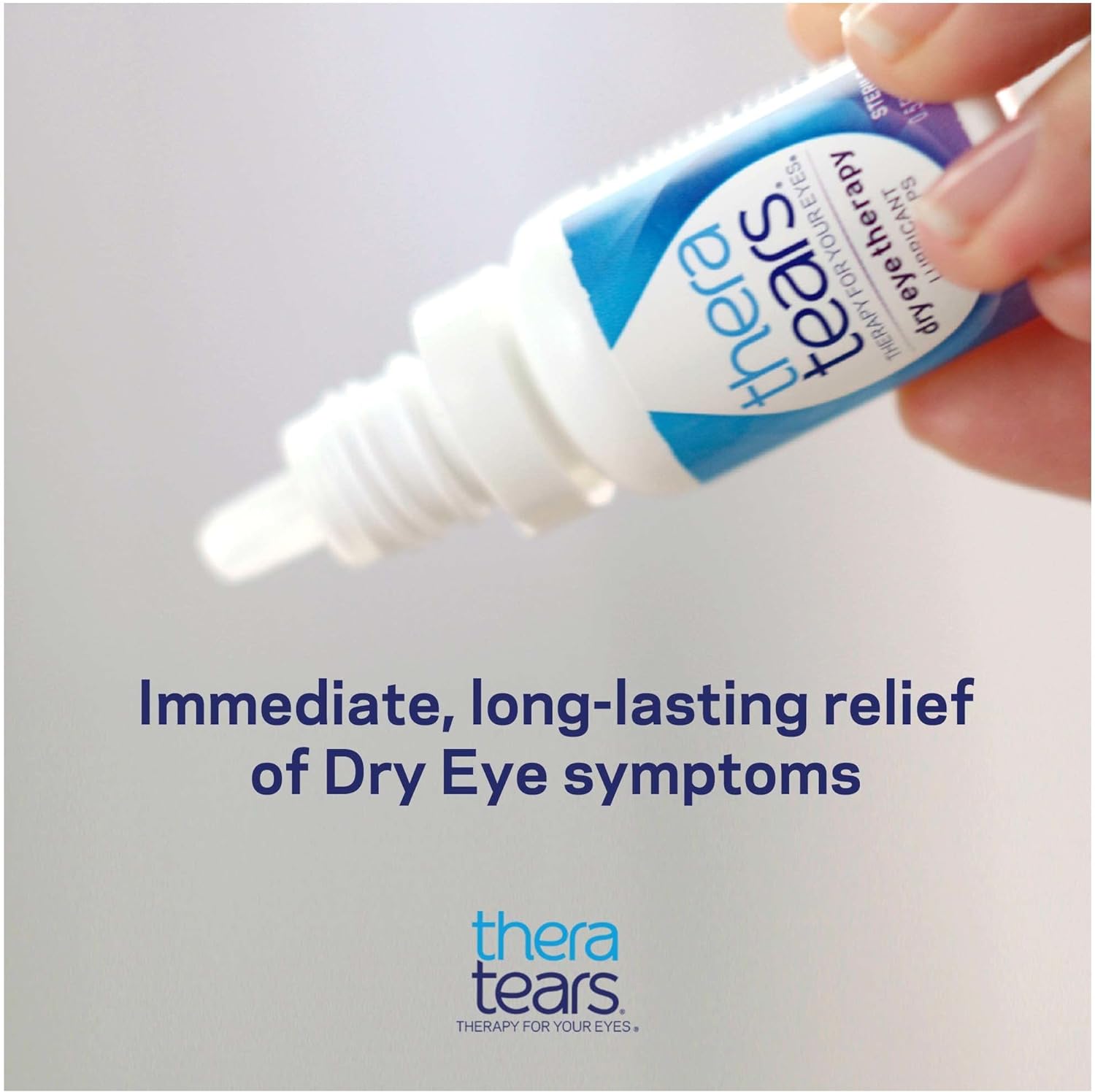 TheraTears Dry Eye Therapy Lubricating Eye Drops for Dry Eyes, 1 fl oz bottle Twin Pack, (2 x 30mL Bottles) : Health & Household