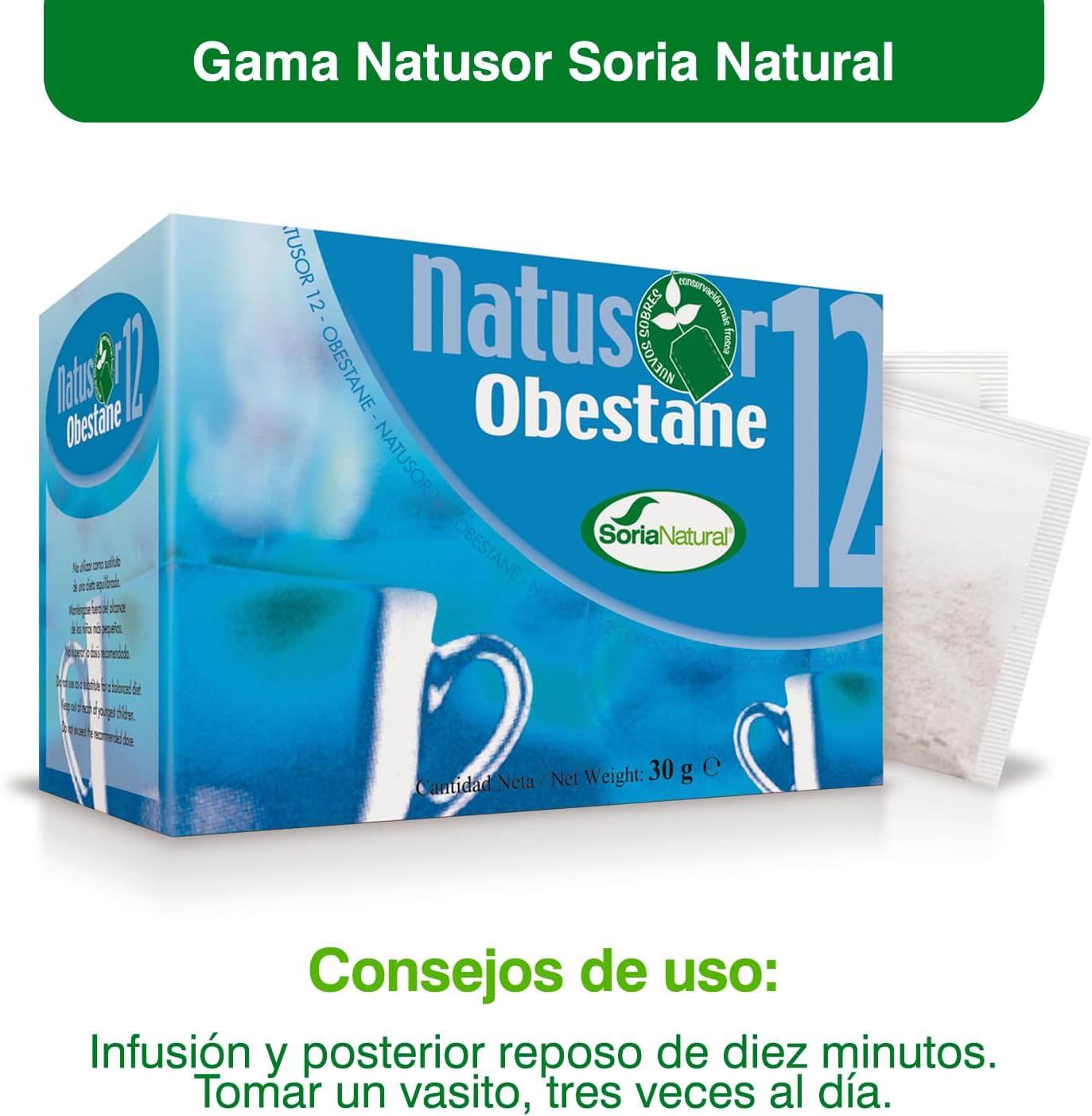 Soria Natural Natusor 12 Obestane 20 Filters