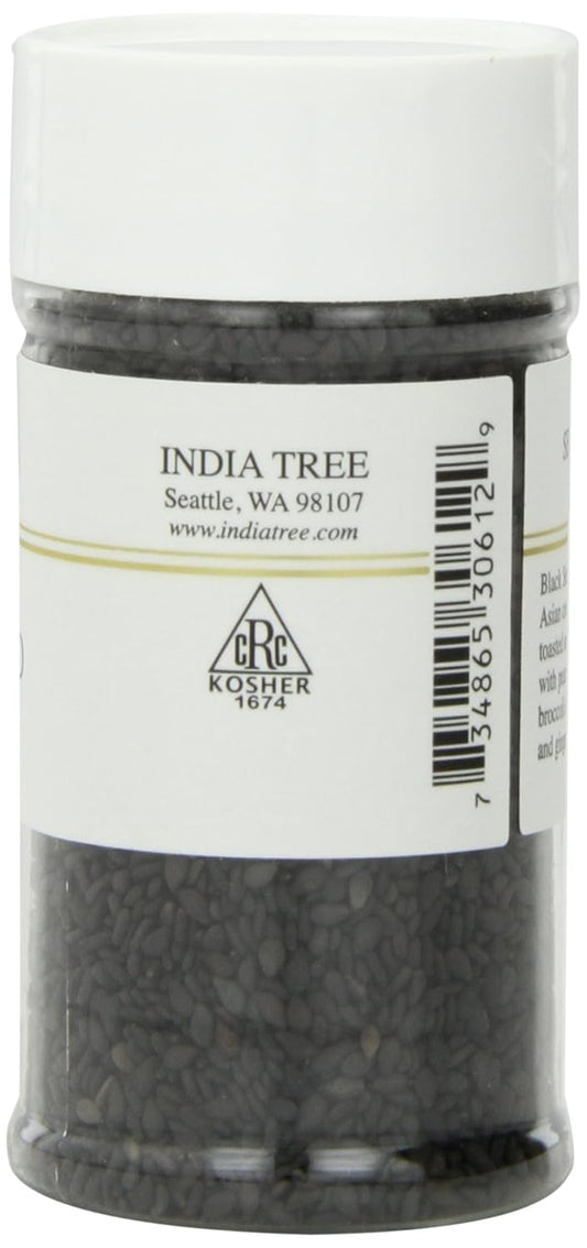 India Tree Sesame Seed, Black, 2.25 Oz (Pack Of 3)