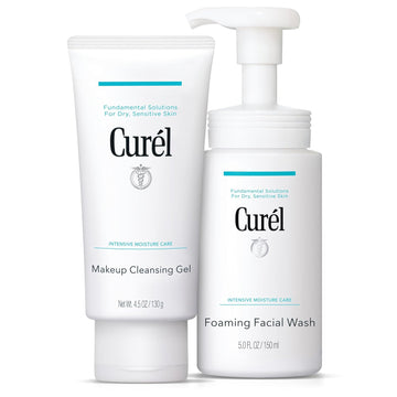 Curel Makeup Cleansing Gel and Face Wash