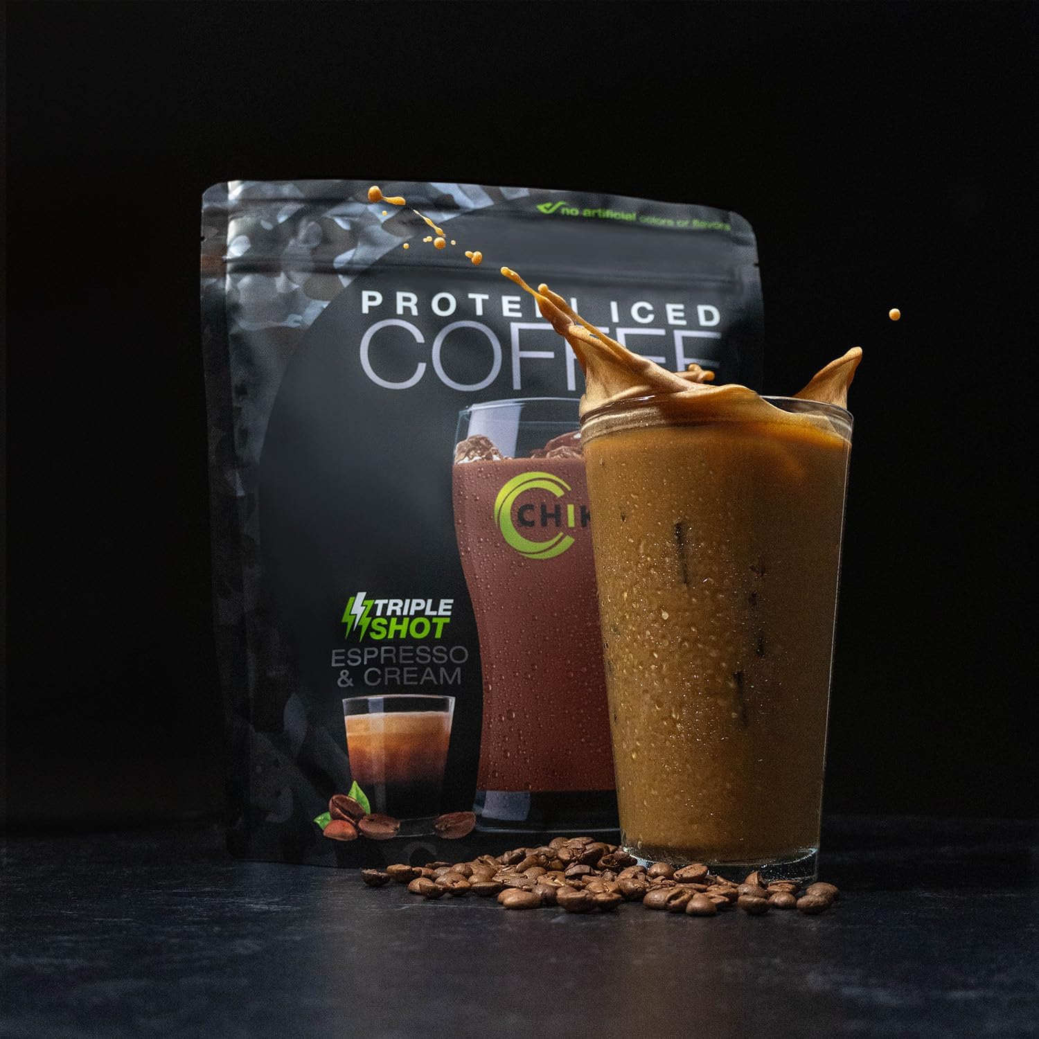 Chike Triple Shot Espresso & Cream Protein Iced Coffee, 20 G Protein, 3 Shots Espresso, 1 G Sugar, Keto Friendly And Gluten Free, 14 Servings (15.8 Ounce)…