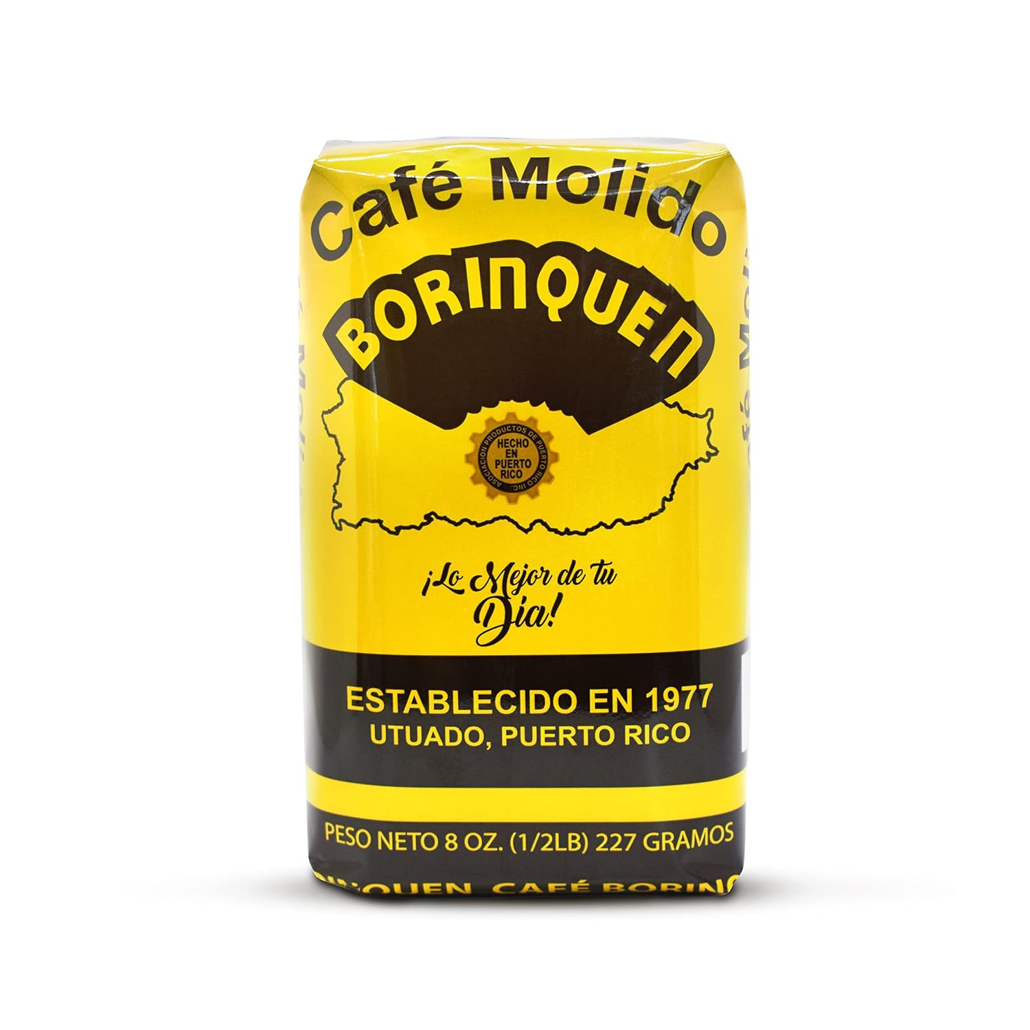 Deluxe Puerto Rican Coffee Selection | Premium Pack of Assorted Ground Coffee | Cafe Lareno, Cafe Oro, Cafe Borinquen Cafe Yaucono | Includes El Pantry Coffee Wooden Spoon