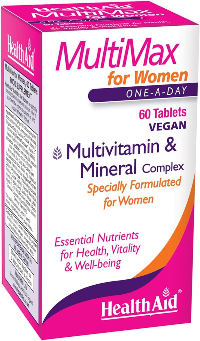 Healthaid Multi Max Vegetarian Tablets For Women - Pack Of 60