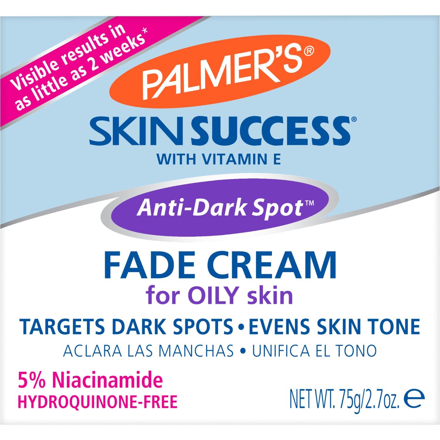 Palmer'S Skin Success Eventone Fade Cream For Oily Skin, 2.7 Fl Oz : Beauty & Personal Care