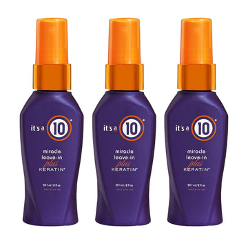It'S A 10 Haircare Miracle Leave-In Plus Keratin Spray, 2 Fl. Oz. (Pack Of 3)