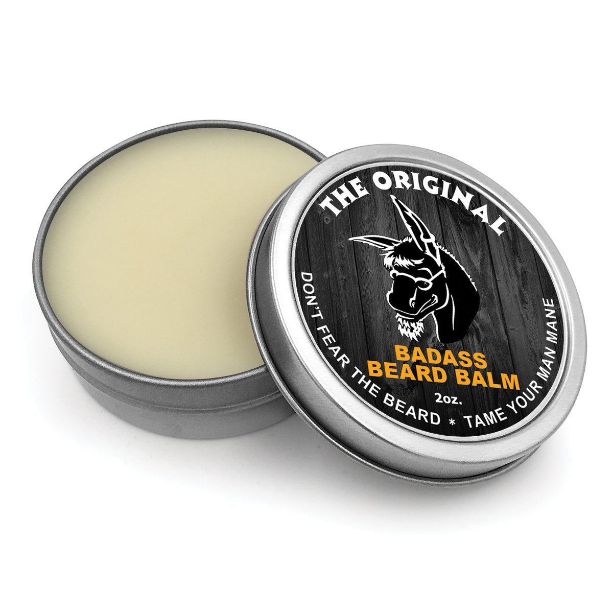 Badass Beard Care Beard Balm - The Soda Jerk, 2Oz - All Natural Ingredients, Keeps Beard And Mustache Full, Soft And Healthy, Reduce Itchy And Flaky Skin, Promote Healthy Growth