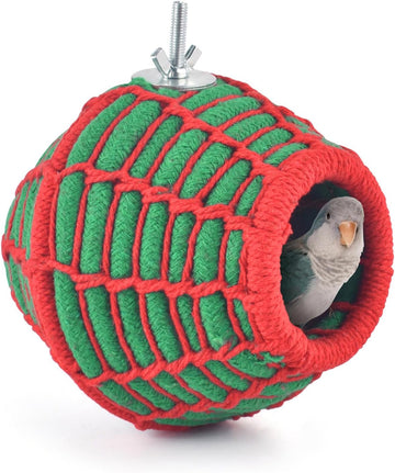 Katumo Bird Nest, Conure Breeding Nest Small Parrot House Bed Natural Coconut Fiber Bedding For Parrotlet, Conure, Lovebird, Canary, Finch, Small Birds