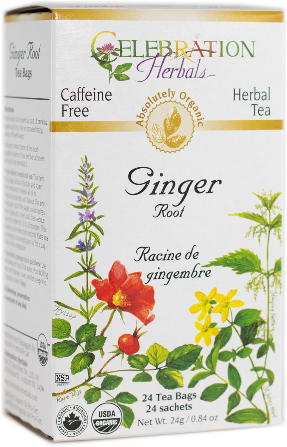 Celebration Herbals Juniper Berries Tea Organic 24 Bag, 0.02 Pound