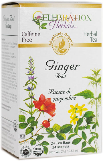 Celebration Herbals Organic Elderberries Tea Bags 24 Count