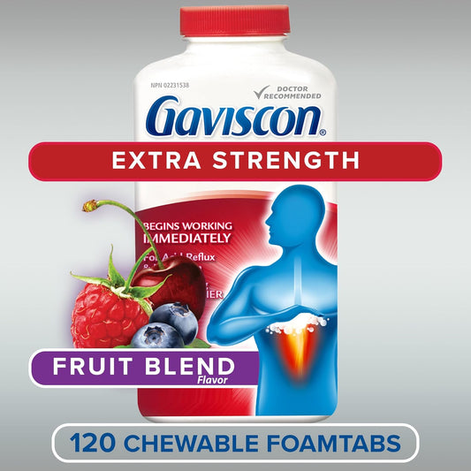 Gaviscon Extra Strength, 120 Chewable Tabs