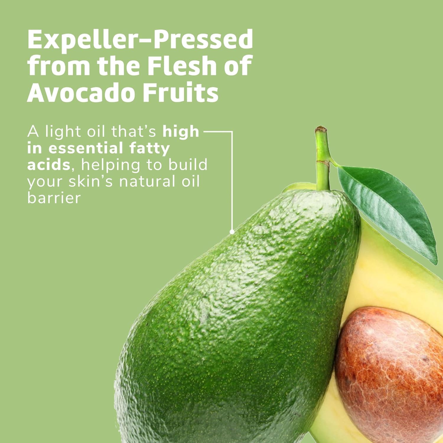 De La Cruz Avocado Oil - Expeller Pressed Pure 100% Avocado Oil For Hair And Body - Lightweight Body Oil For Dry Skin - 2 Fl. Oz. (4 Bottles) : Grocery & Gourmet Food