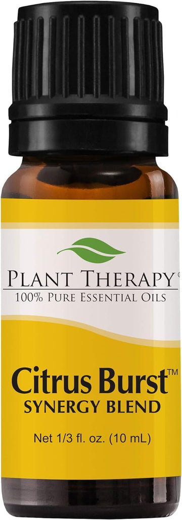 Plant Therapy Citrus Burst Synergy Essential Oil Blend 10 Ml (1/3 Oz) 100% Pure, Undiluted, Therapeutic Grade