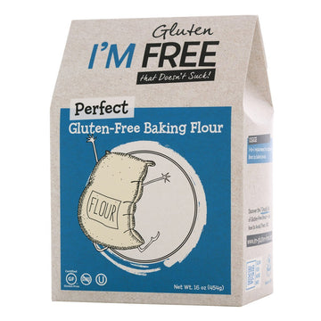 I'M Free Perfect Gluten-Free Baking Flour Vegan ? Non-Gmo Gluten-Free Ou Kosher Certified - 1 Lb