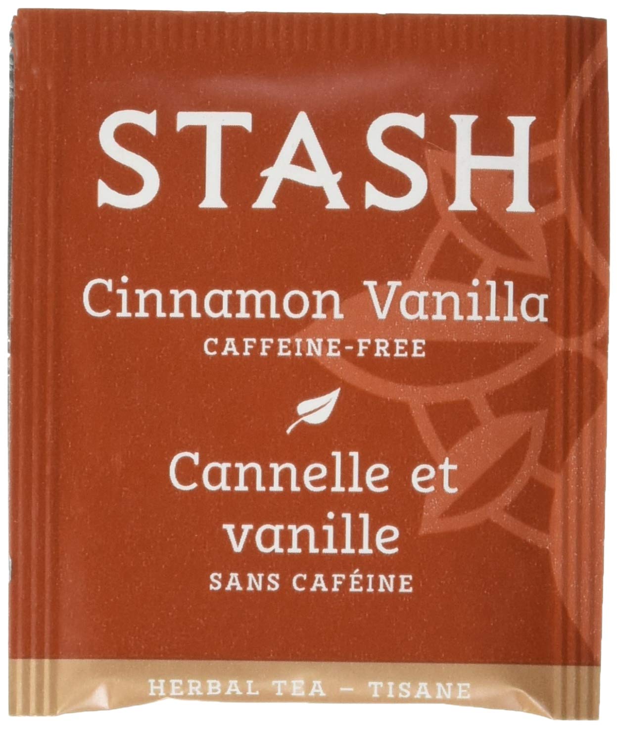 Stash Tea Cinnamon Vanilla Herbal Tea, Box Of 100 Tea Bags