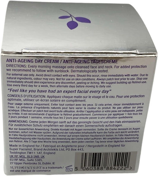 Super Facialist Retinol Anti-Ageing Day Cream 50Ml Agedefying Face Cream With Hyaluronic Acid Reduces The Apperance Of Wrinkles & Promotes Skins Firmness While Moisturising