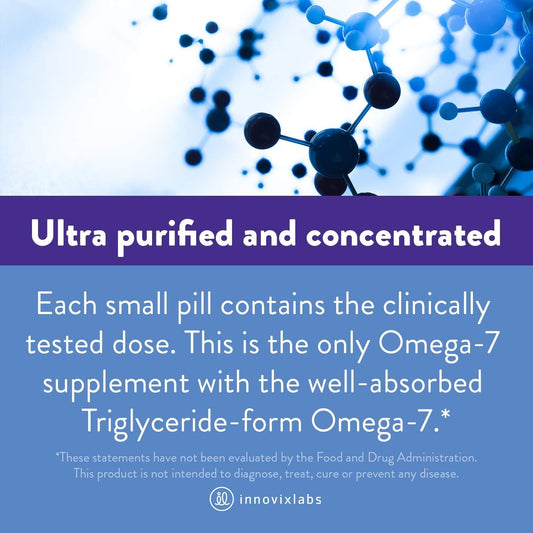 InnovixLabs Purified Omega 7 Supplement - 210mg Omega-7 Palmitoleic Ac